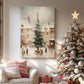 Gilded Whisper of Wreath - Canvas Art Print