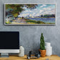 The Seine at Argenteuil, 1875 - Floater Framed Canvas Print
