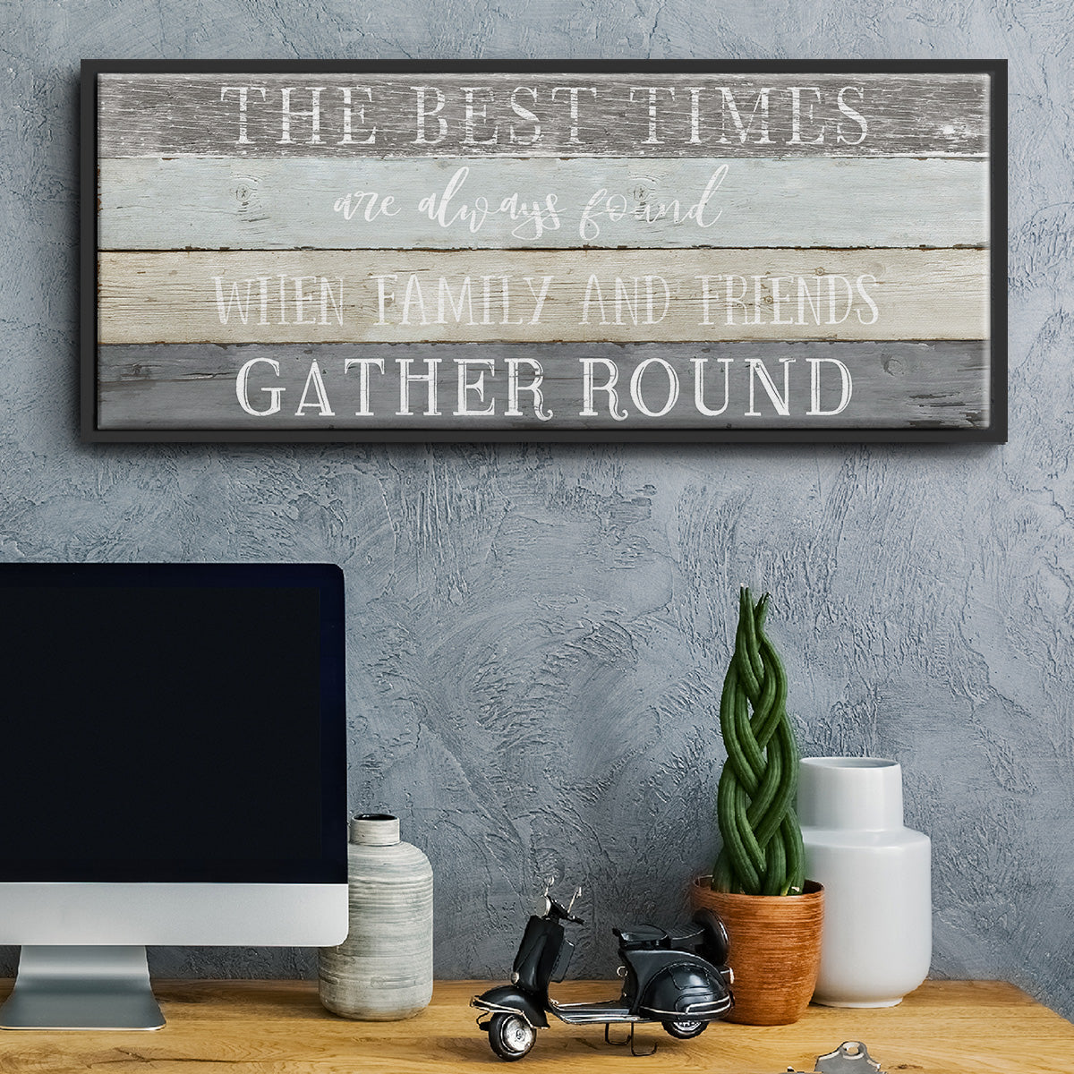 Best Times - Floater Framed Canvas Print