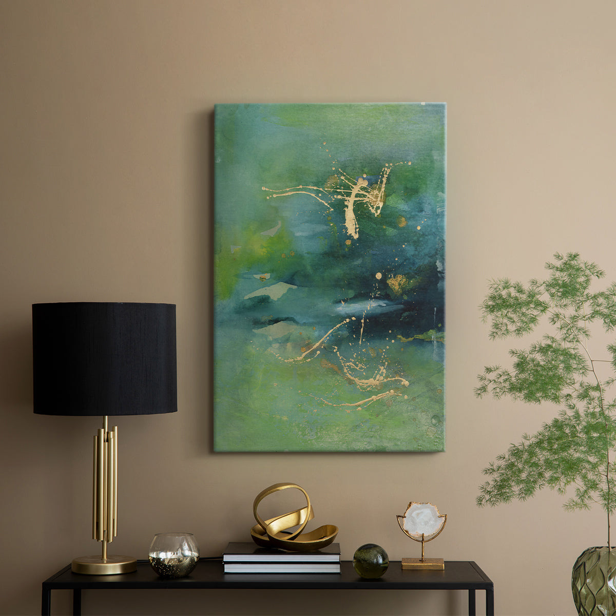 Peaceful Diptych II - Canvas Art Print