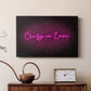 Neon Love II - Canvas Art Print