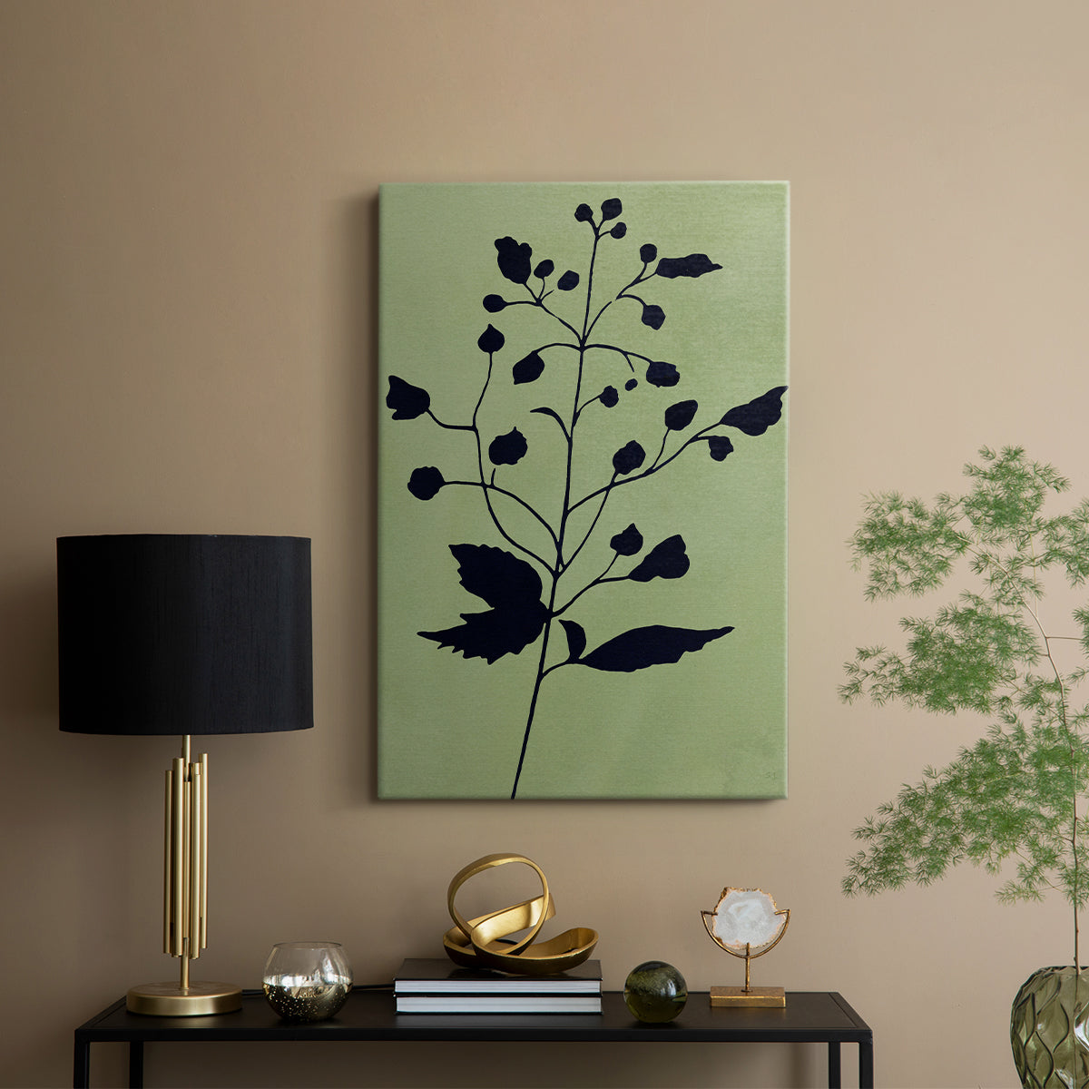 Earthly Botanical II - Canvas Art Print