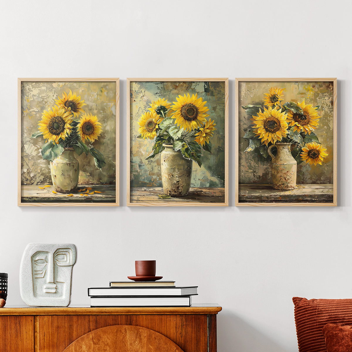 Floral Study Series CLXXI - Restickable Framed Art Set