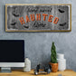 Home Sweet Haunted - Floater Framed Canvas Print