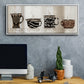 Coffee Skins II - Floater Framed Canvas Print