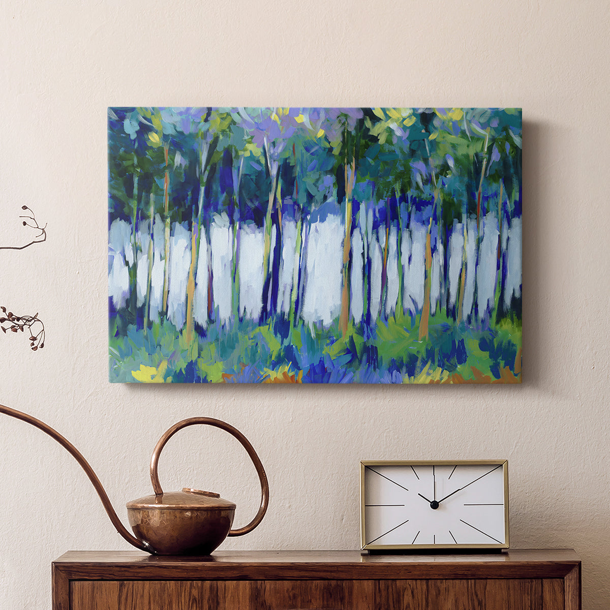 Light Through the Trees - Canvas Art Print
