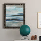 Distant Drama II - Barnwood Framed Canvas Print