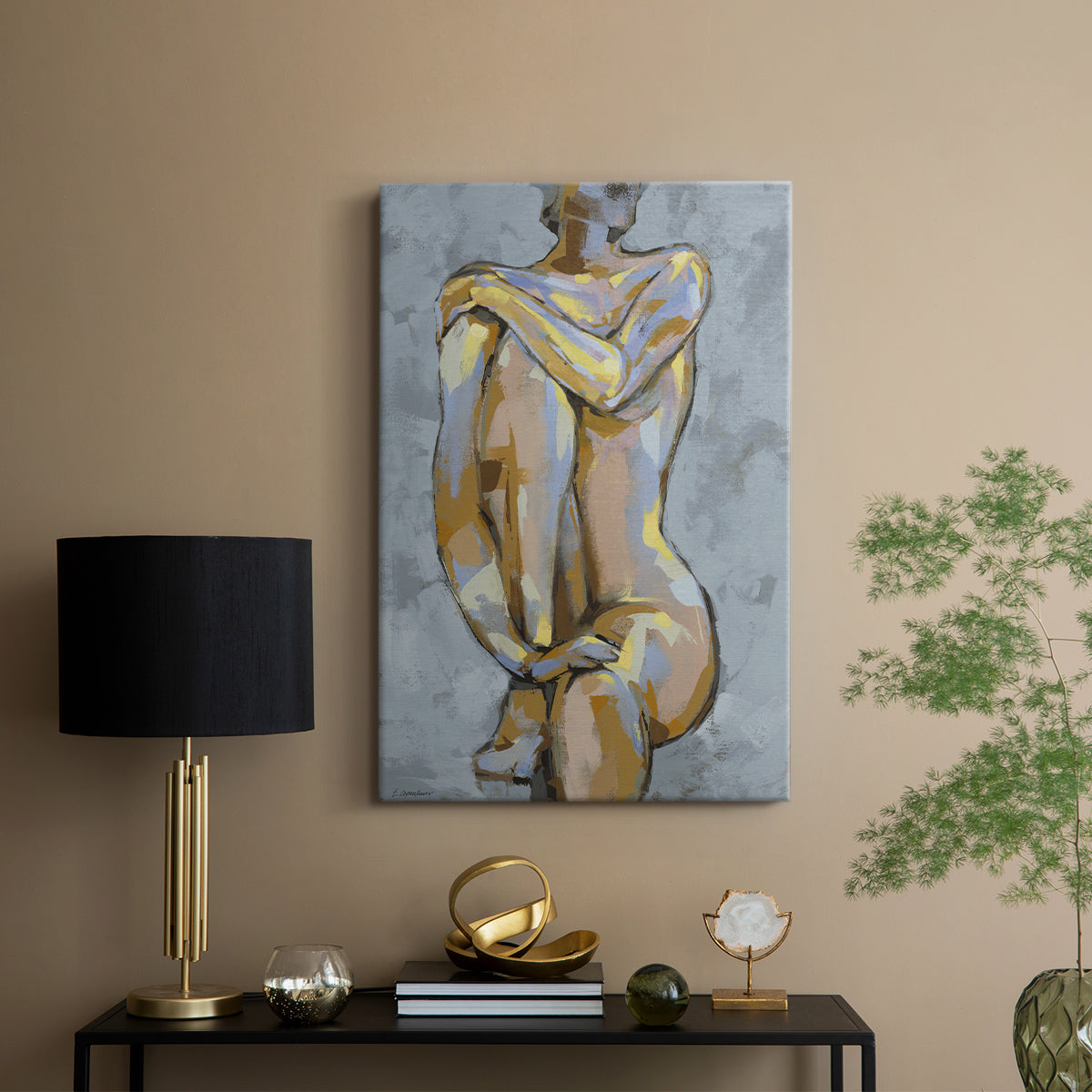 Grey Maiden I - Canvas Art Print