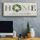Love Resides - Floater Framed Canvas Print