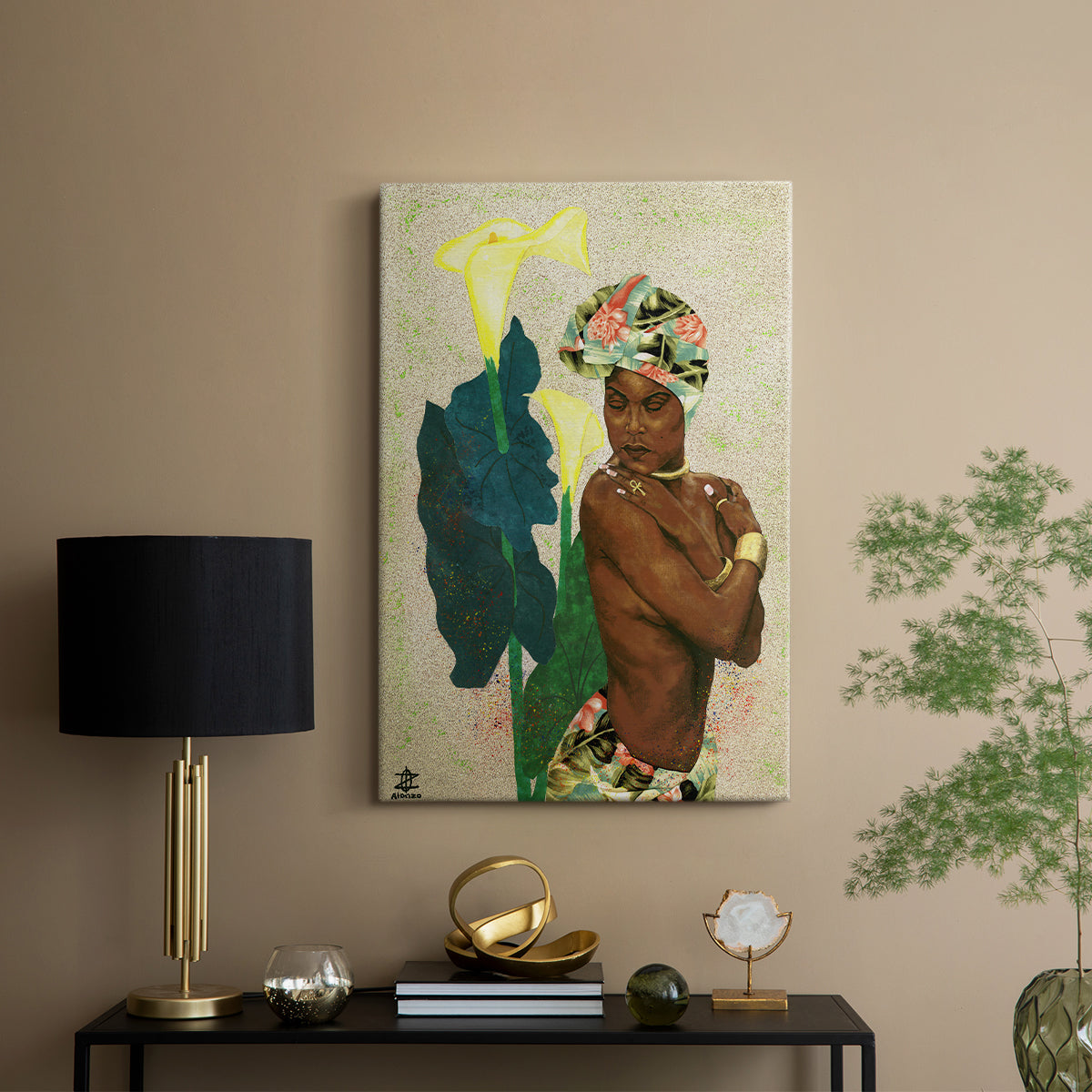 Woman Strong II - Canvas Art Print
