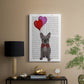 French Bulldog and Balloons - Canvas Art Print