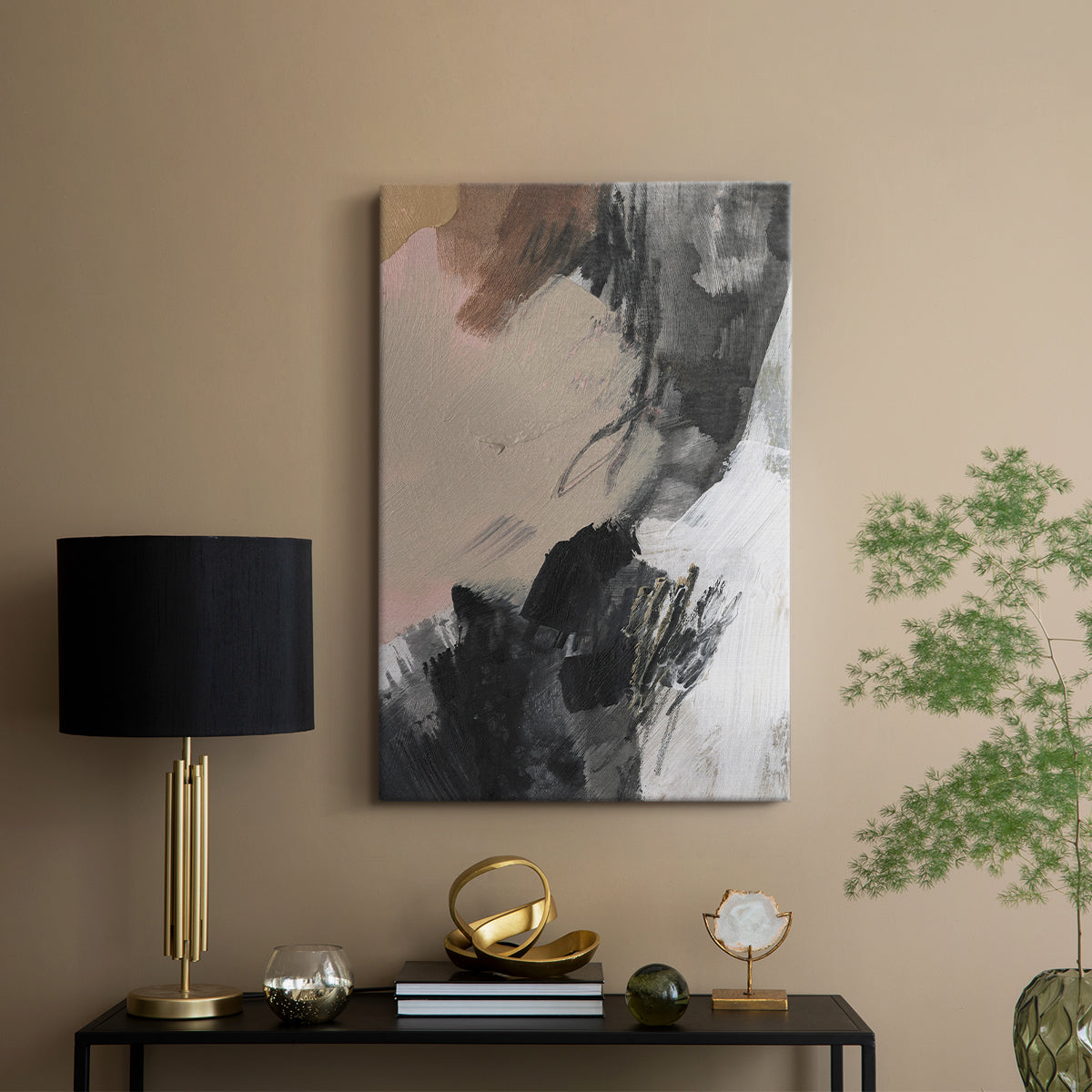 Unbleached Neutrals V - Canvas Art Print