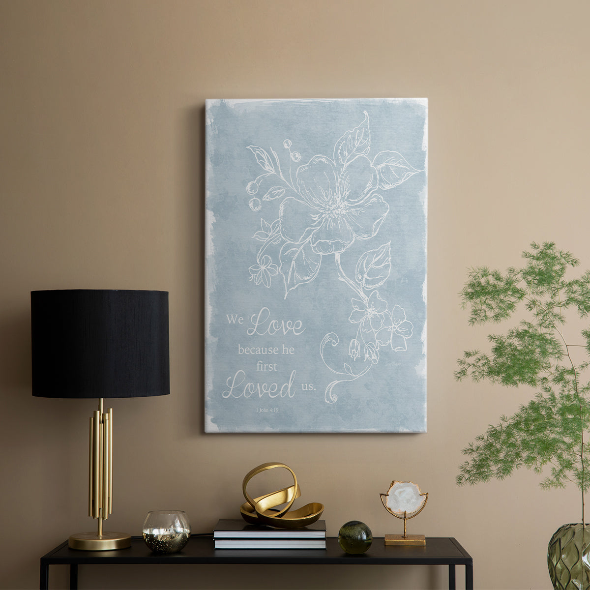 Loved Us First - Canvas Art Print