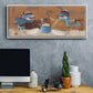 Snowball Bucket - Floater Framed Canvas Print