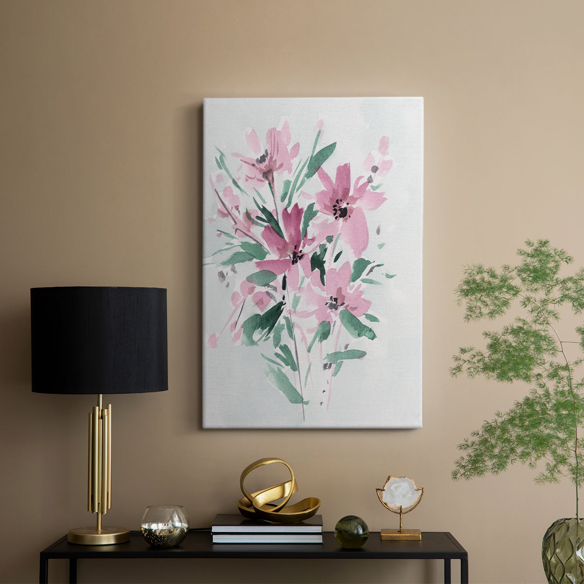 Posy Blooms IV - Canvas Art Print