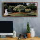 Jeanne Marguerite Lecadre in the Garden - Floater Framed Canvas Print