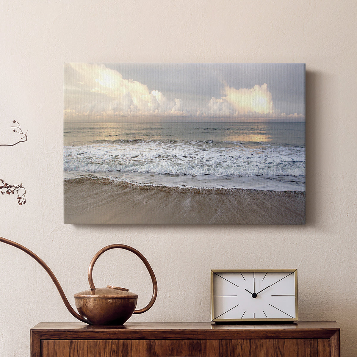 Ebbing Wave - Canvas Art Print
