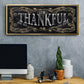 Be Thankful - Floater Framed Canvas Print