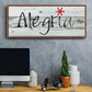 Alegria - Floater Framed Canvas Print