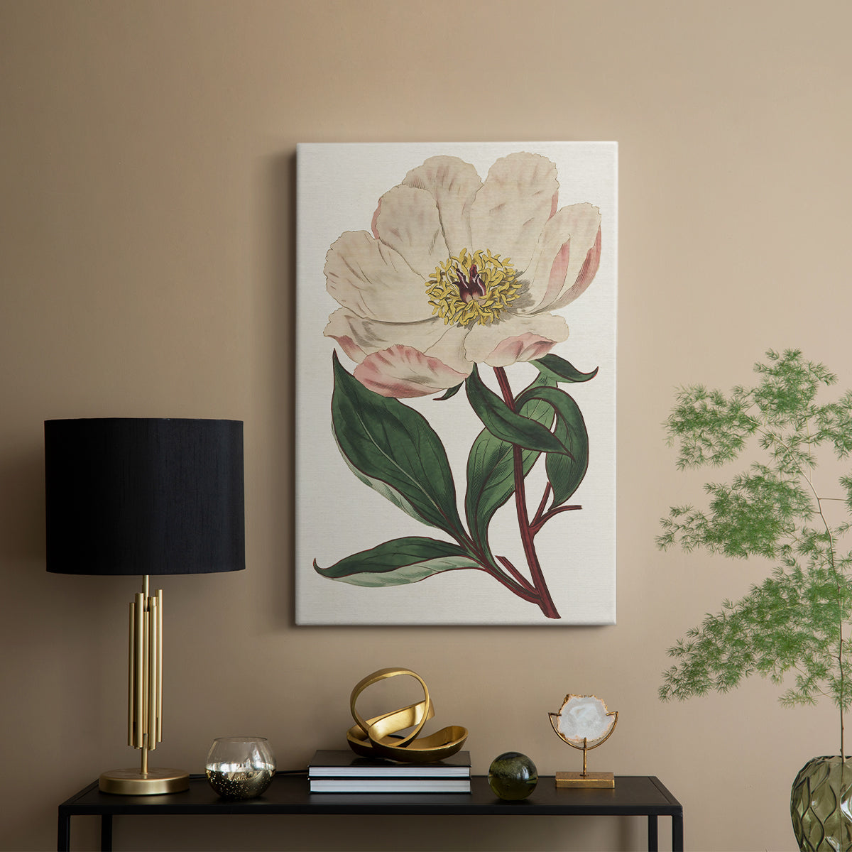 Pink Floral Mix VII - Canvas Art Print