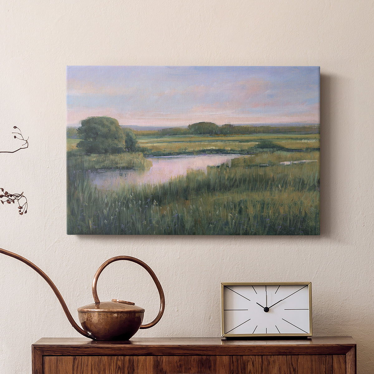 Spring Marsh I - Canvas Art Print