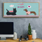 Valendogs Collection C - Floater Framed Canvas Print