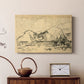 Hatched Horizon II - Canvas Art Print
