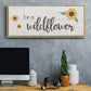 Be a Wildflower - Floater Framed Canvas Print