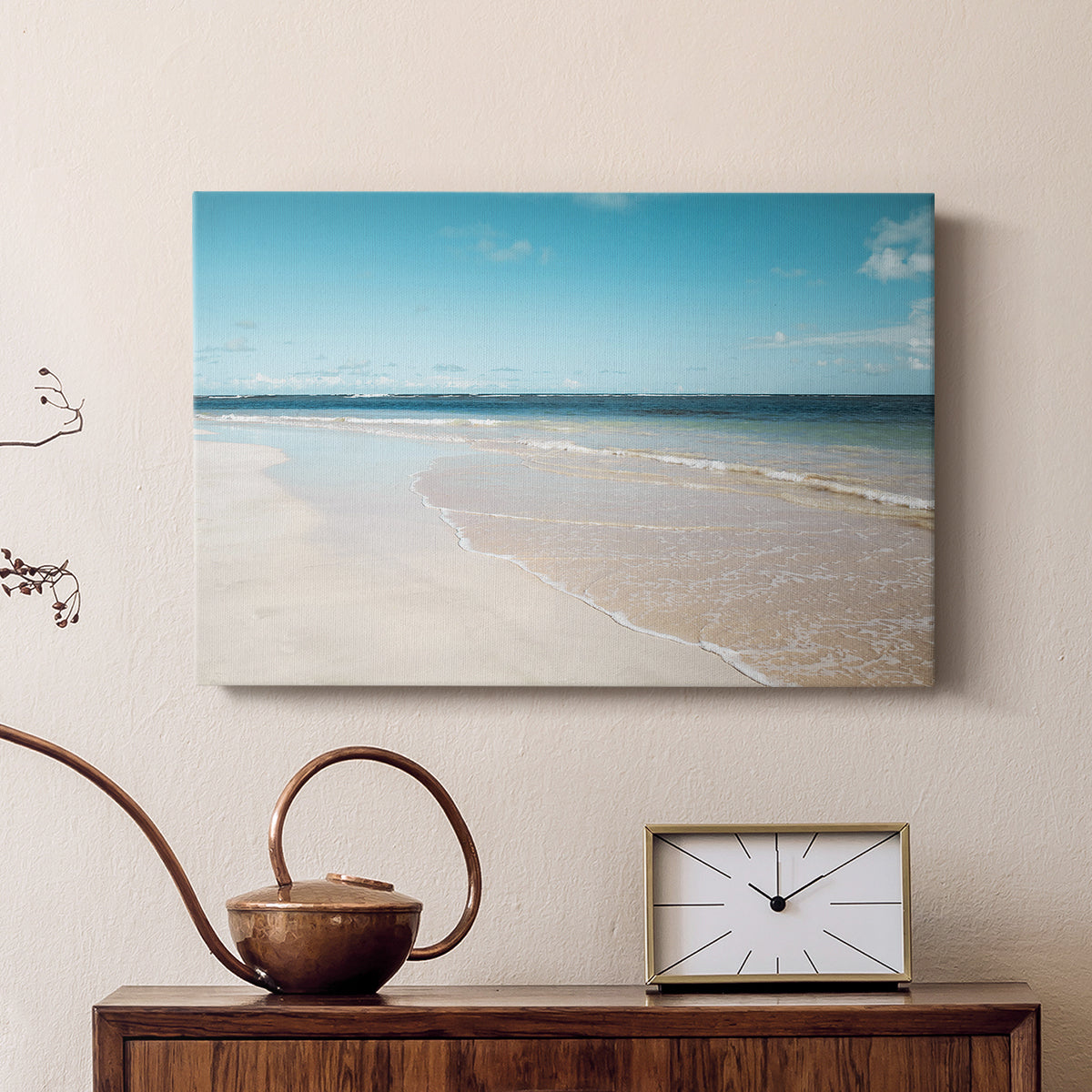 Sugar Sand Beach - Canvas Art Print