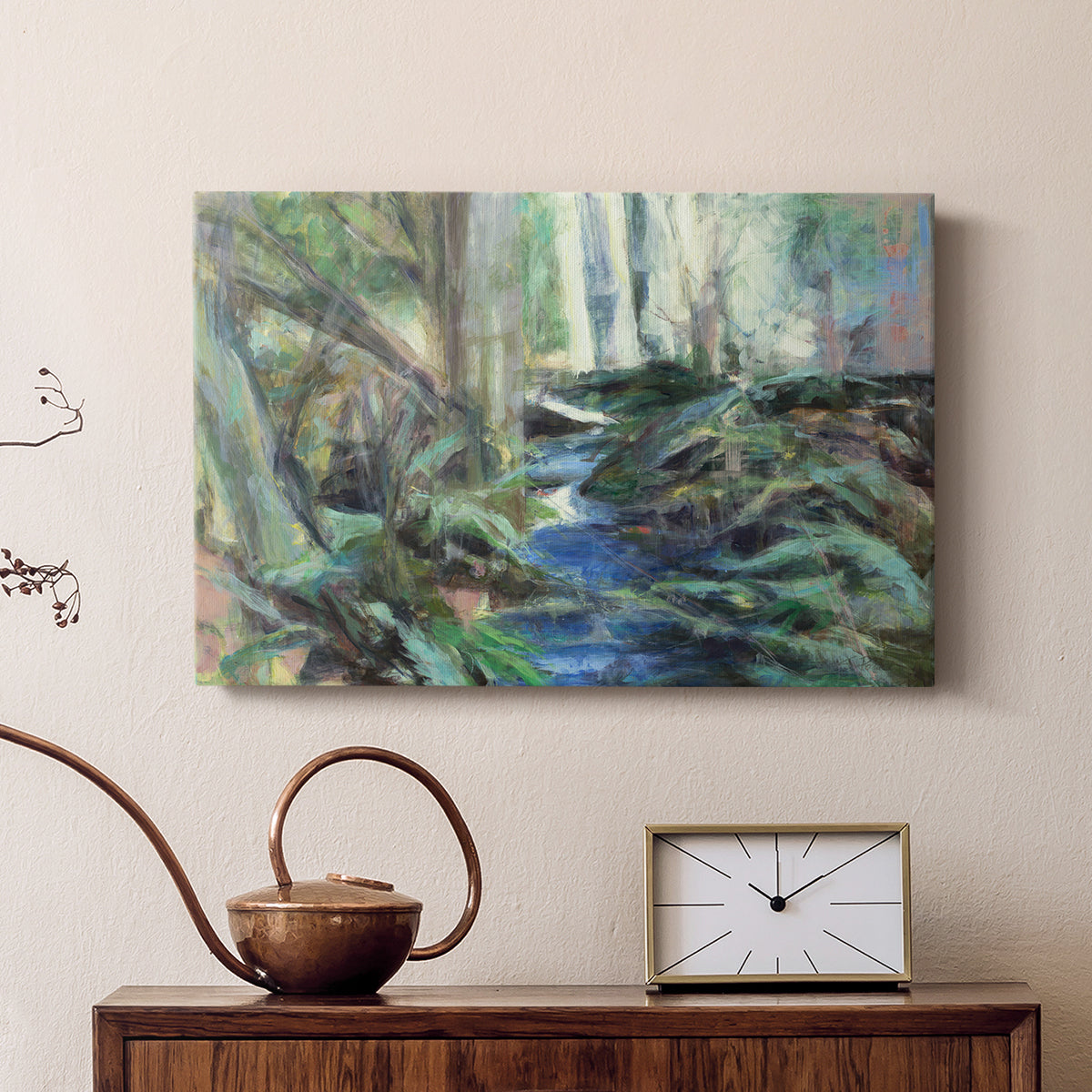 Rambling Blues - Canvas Art Print