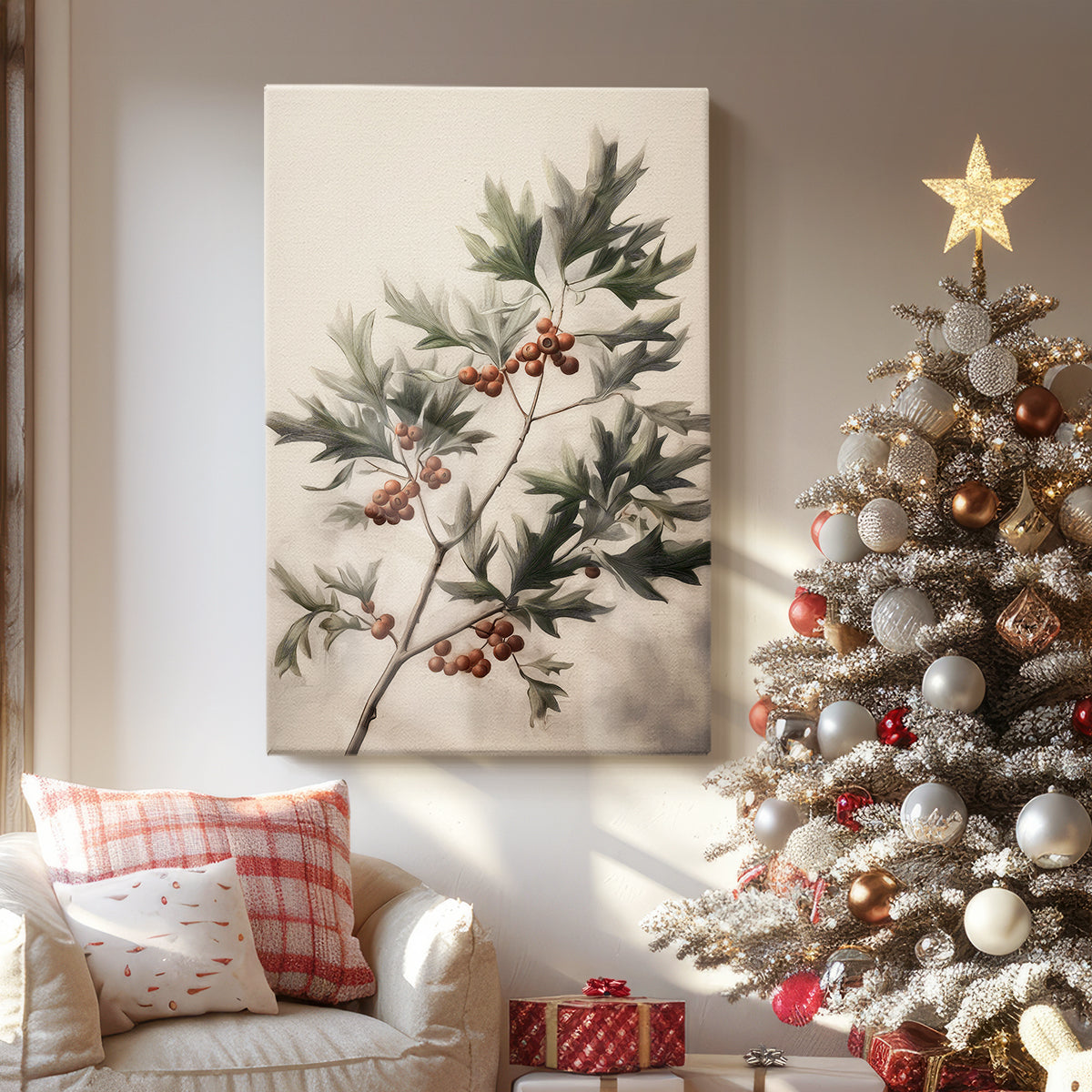 Sugar Star Whisper - Canvas Art Print
