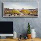 Que Du Lourve, 1867 - Floater Framed Canvas Print