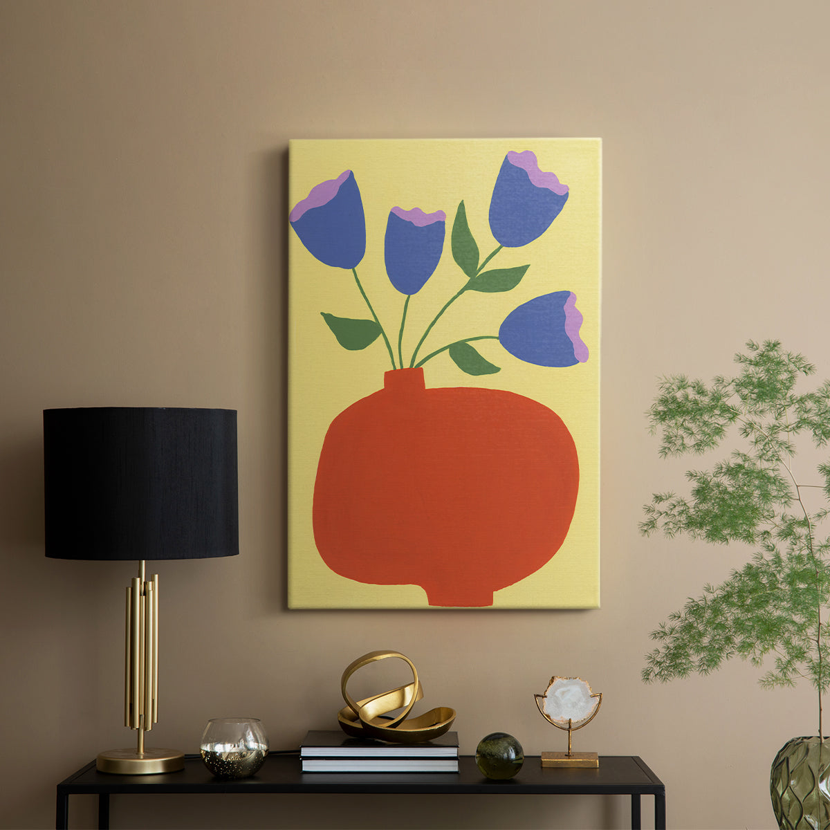 Modern Blooms III - Canvas Art Print