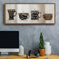 Coffee Skins II - Floater Framed Canvas Print