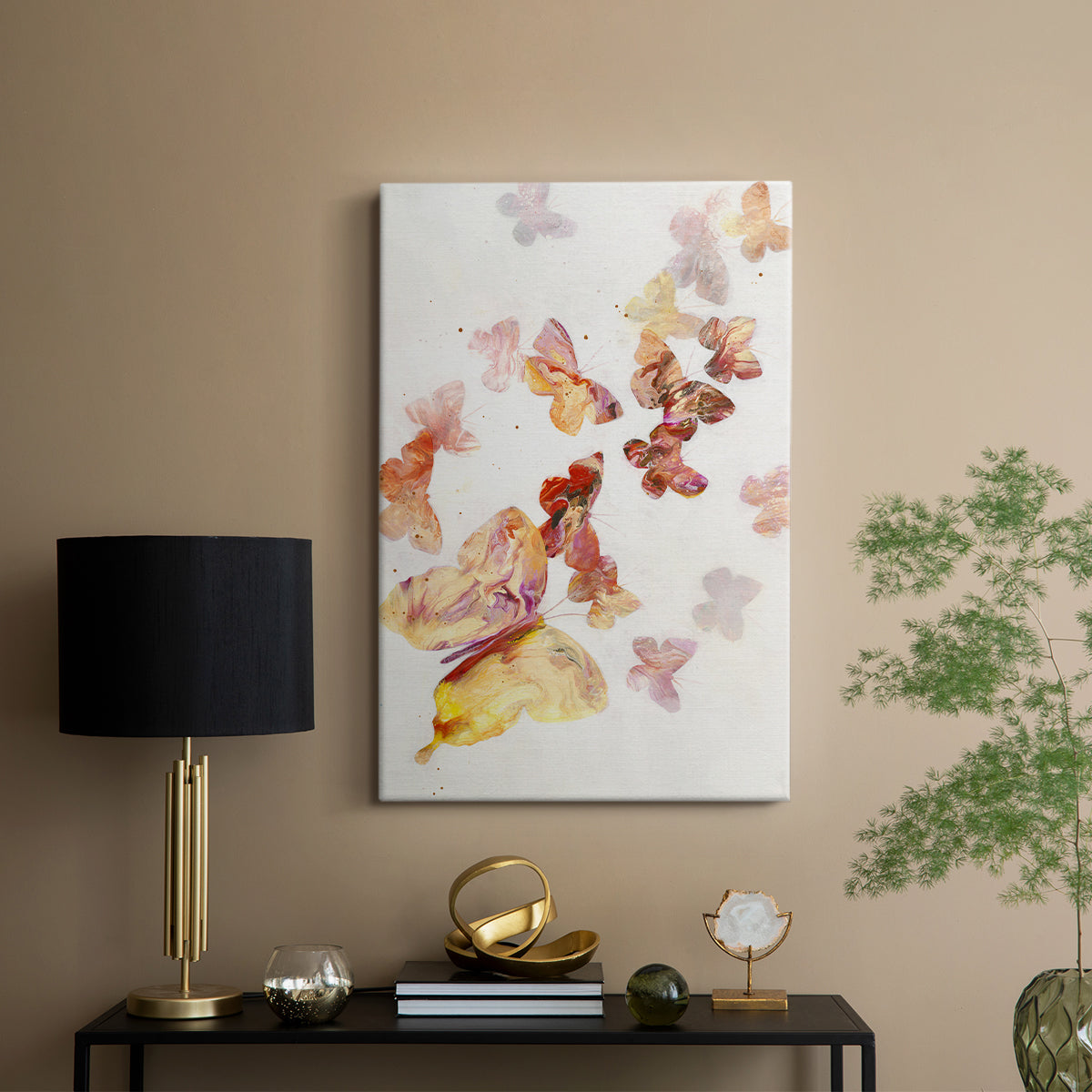 All A Flutter - Canvas Art Print