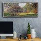 The Park - Floater Framed Canvas Print