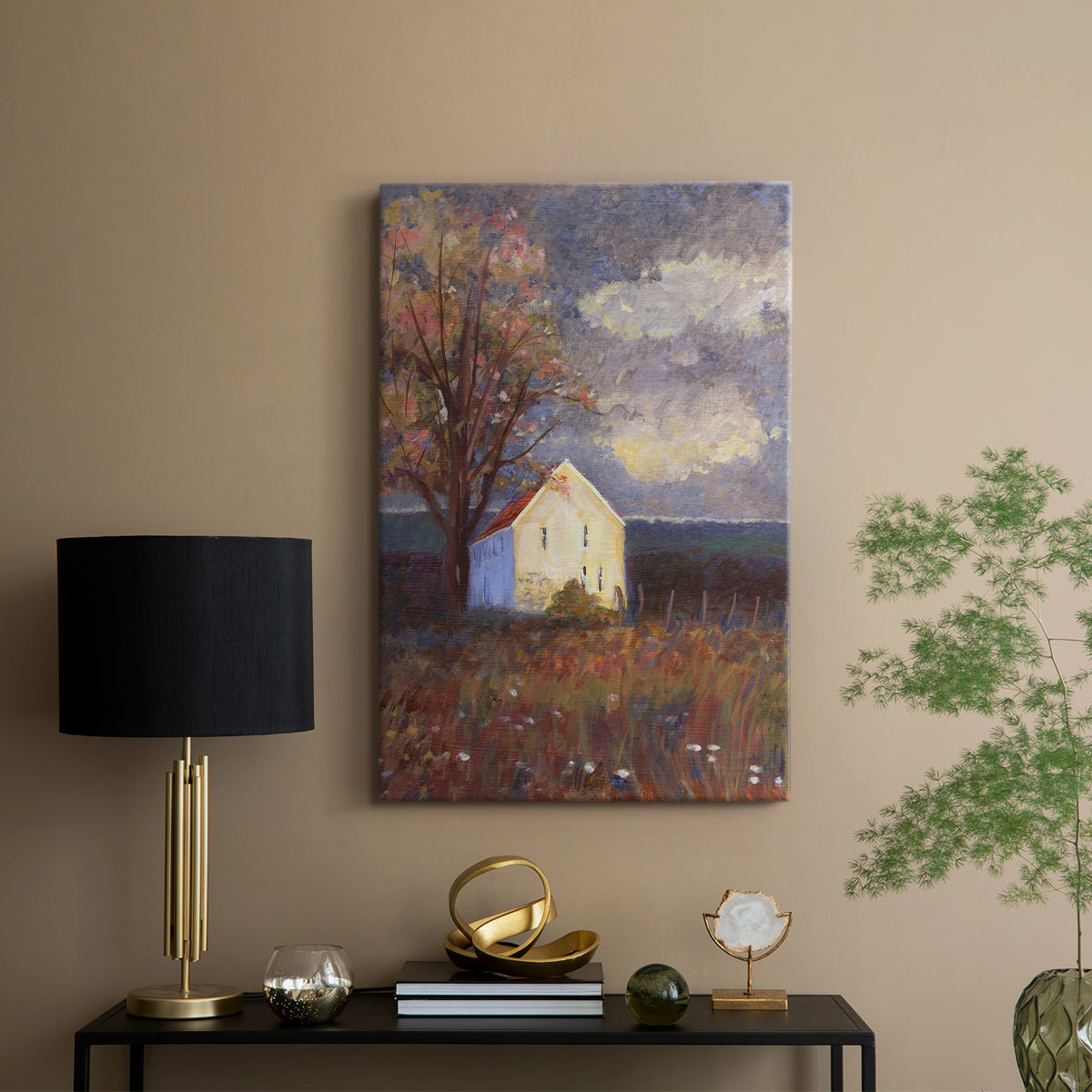 September - Canvas Art Print