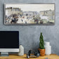 The Pont Neuf, 1872 - Floater Framed Canvas Print