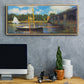 The Road Bridge, Argenteuil - Floater Framed Canvas Print