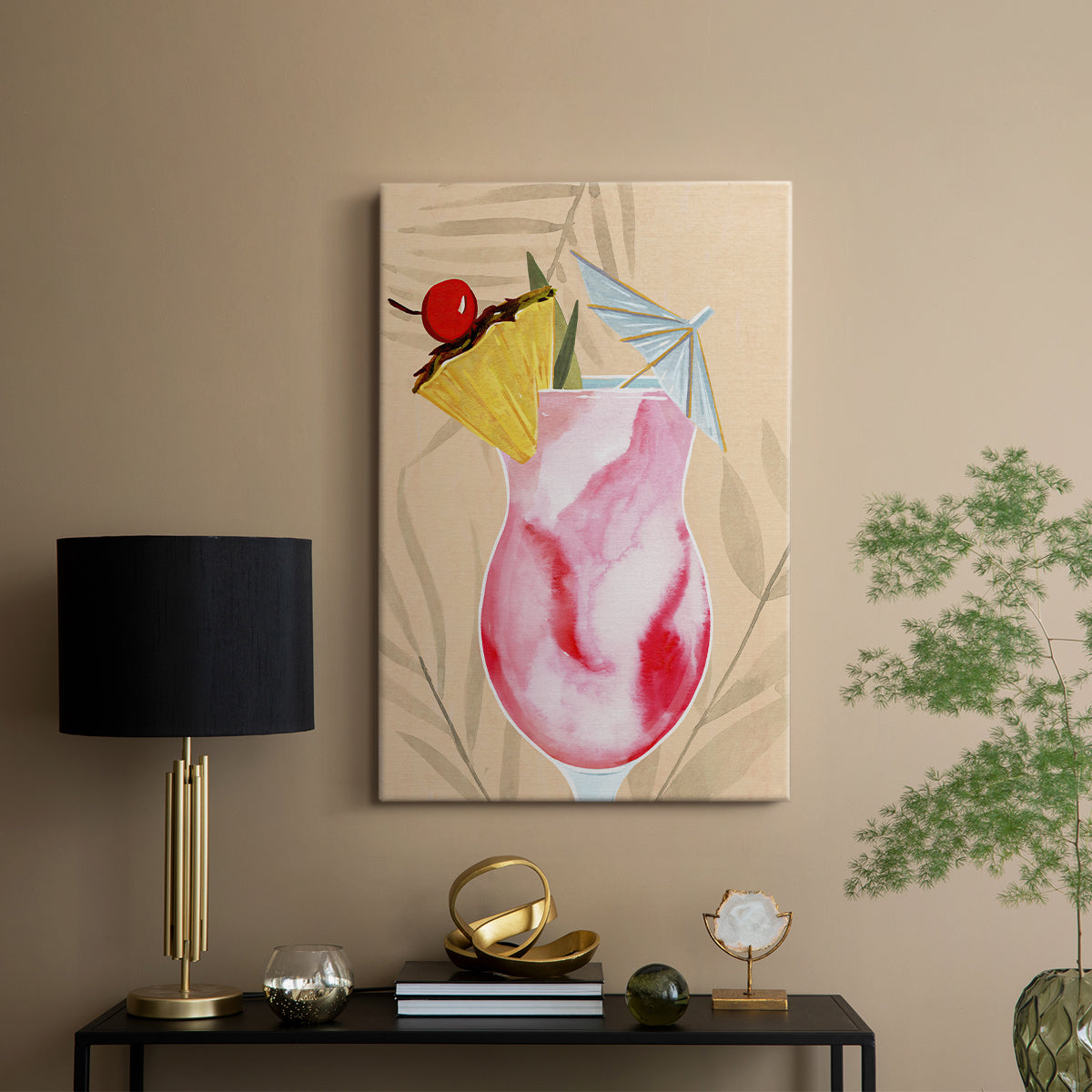 Tropical Cocktail II - Canvas Art Print