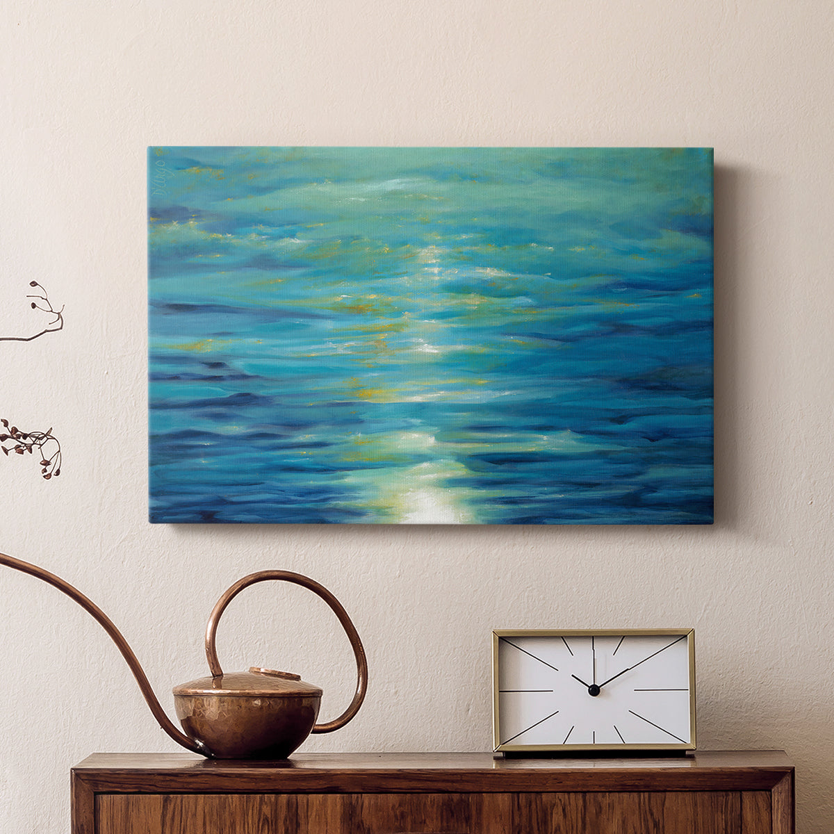 Deep Blue - Canvas Art Print