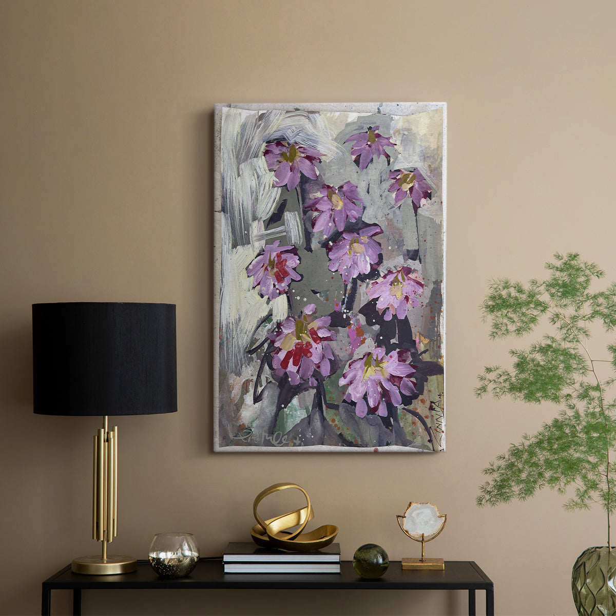 Zinnia II - Canvas Art Print