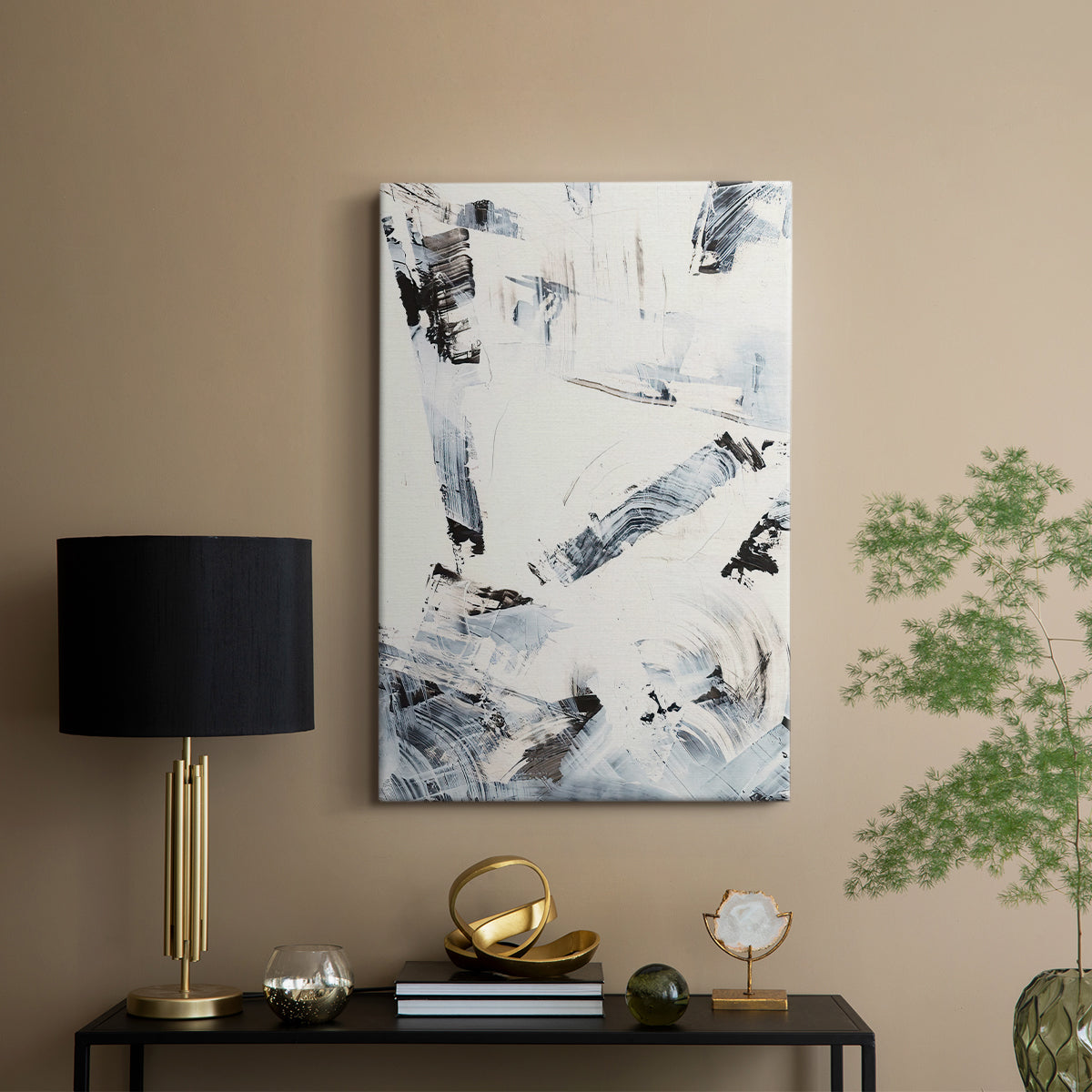 Fractured Ice II - Canvas Art Print
