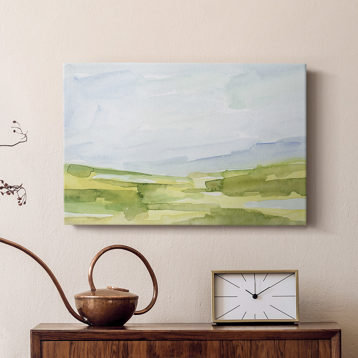 Watery Lowlands IV - Canvas Art Print