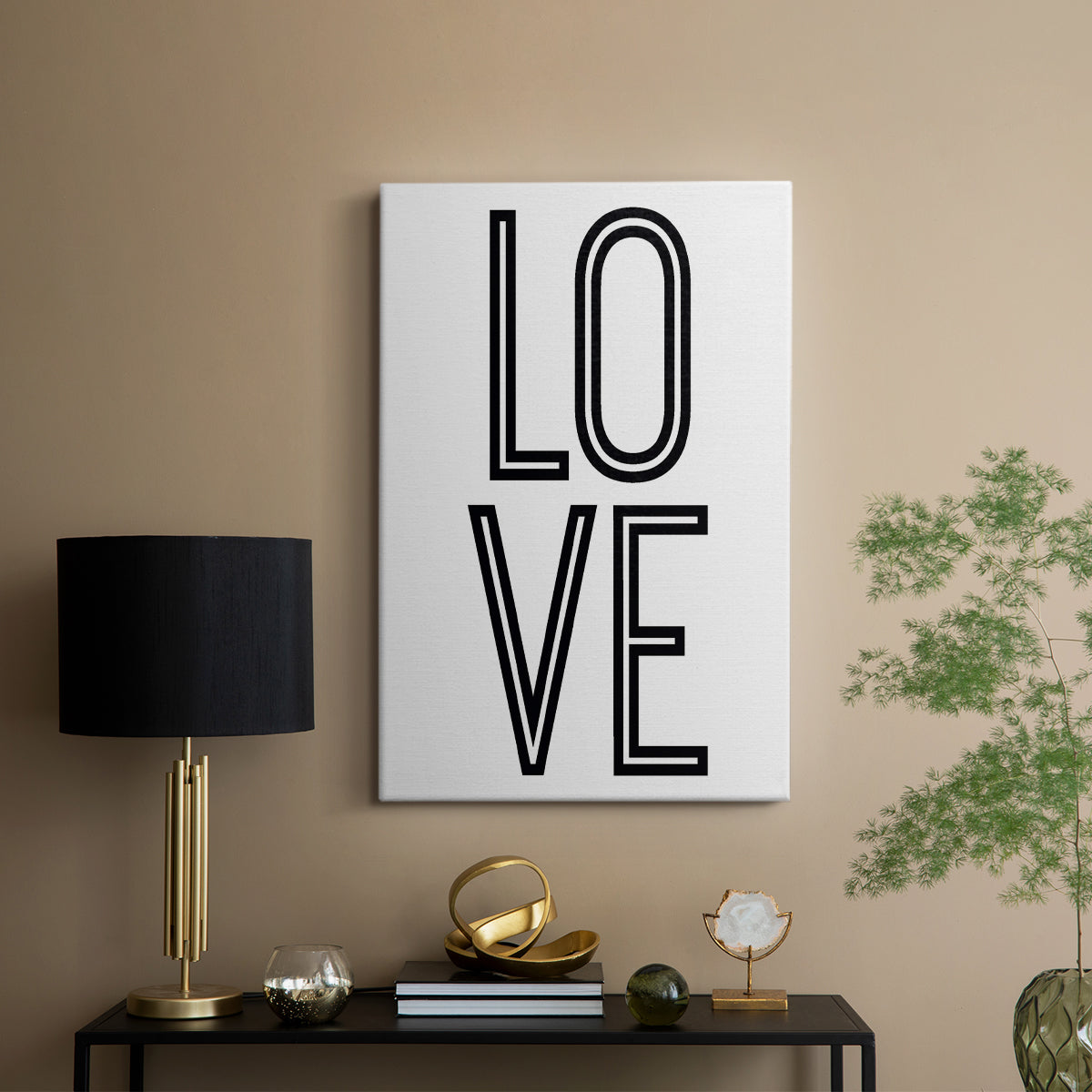 Bold Love II - Canvas Art Print