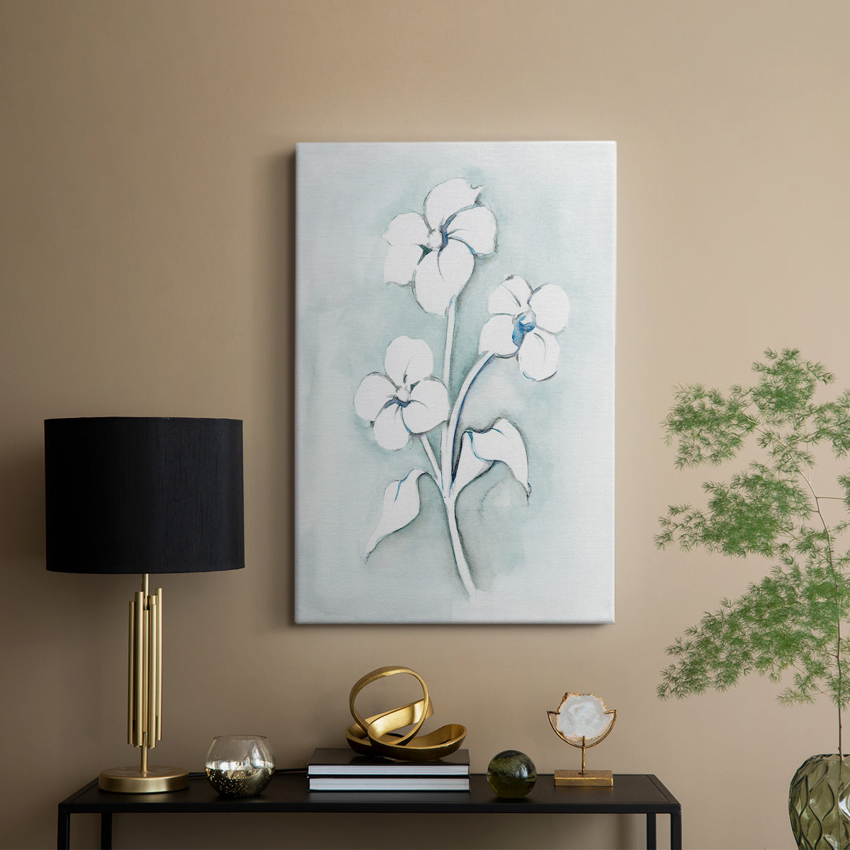 Bohemian Blue I - Canvas Art Print