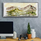 Plum Ridge II - Floater Framed Canvas Print