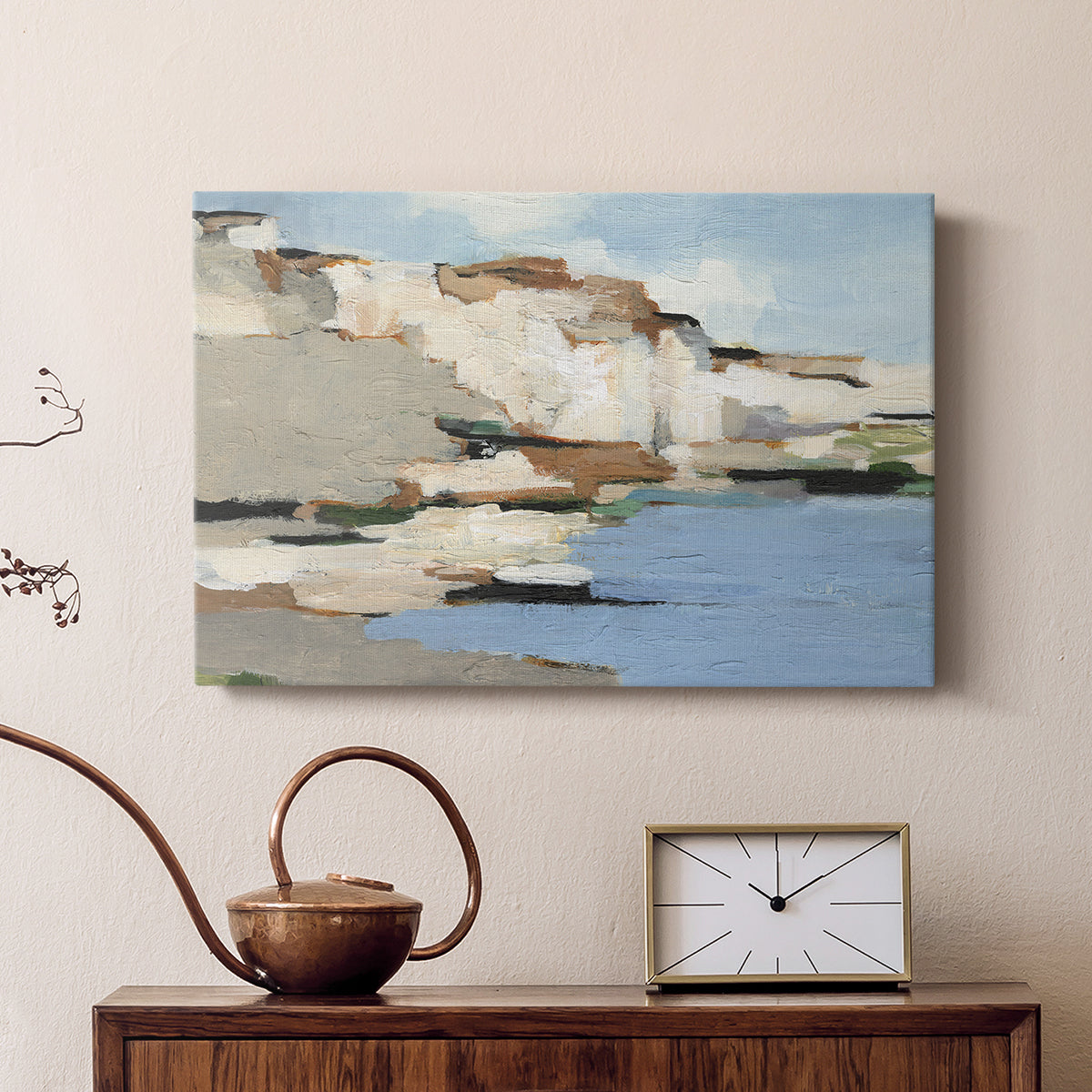 White Rock Cliffs I - Canvas Art Print