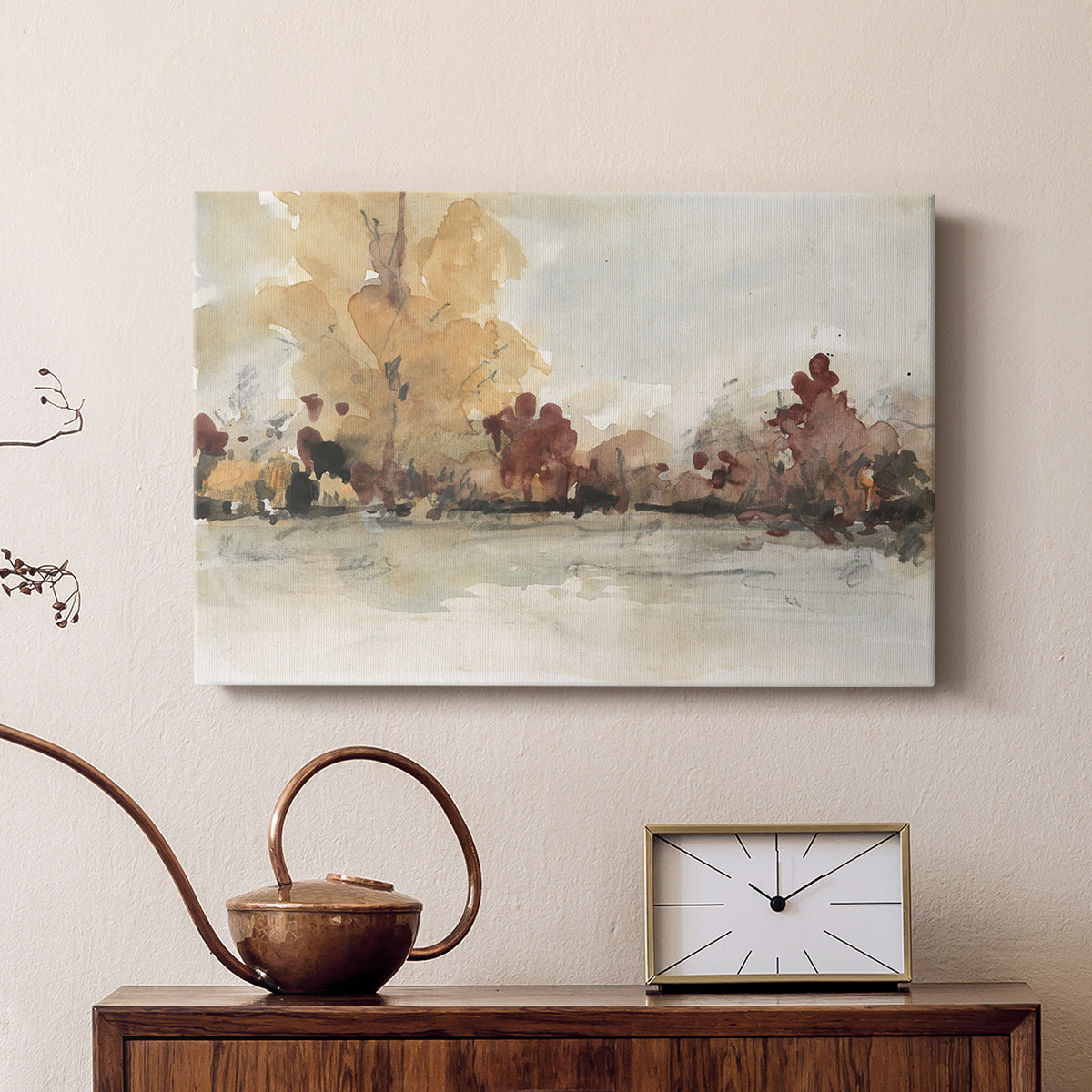 The Autumn View I - Canvas Art Print