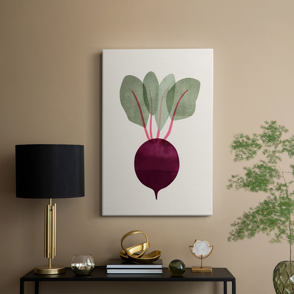 Organic Veg IX - Canvas Art Print